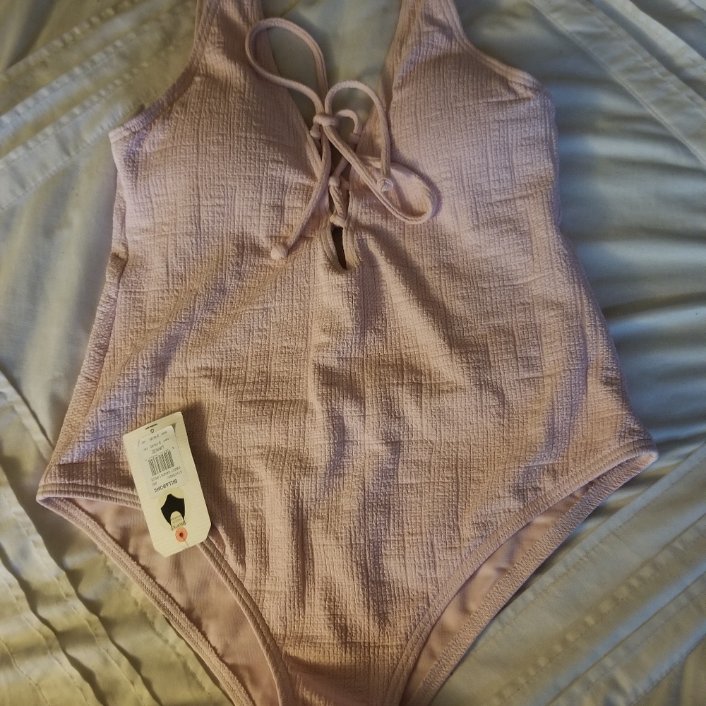 NWT - Billabong Pastel Pink Swimsuit